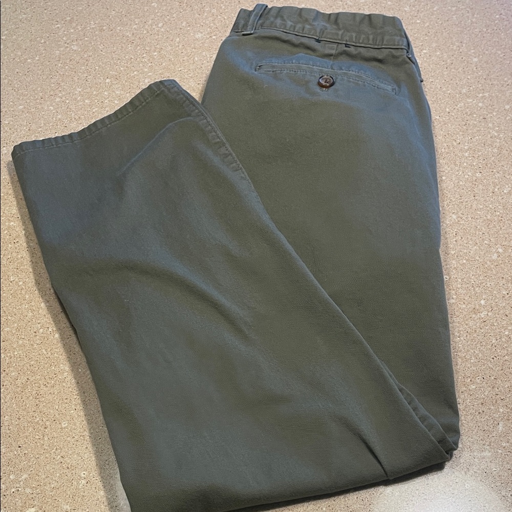 J. Crew Olive Utility Chino Pants